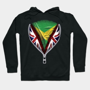 Jamaican Flag  Jamaica Flag zipped British Flag - Gift for Jamaican From Jamaica Hoodie